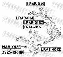 ����������� ������ ����� ��� ����/��� Febest [LRAB016Z] LRAB016Z ����