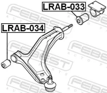 ����������� �������� ��������� ������ Febest LRAB034 LRAB034 ����