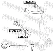 ����������� ��������� ������ LAND Rover Range Rover IV 2013 [178Febestlrab049] LRAB049 ����