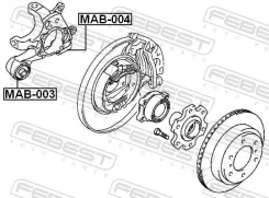 ����������� ������ ����� Febest MAB-003 MAB003 ����