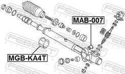 ����������� ������� ����� Nissan Frontier D22U 1997.09-2004.09 Febest MAB007 ����