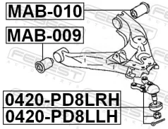 ����������� MI Febest MAB-010 MAB010 ����