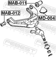 ����������� MI Febest MAB-011 MAB011 ����