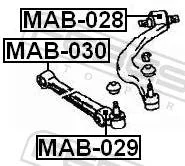 ����������� ��������� ������� ������ Febest MAB030 MAB030 ����