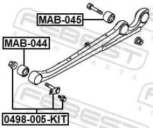 ����������� ������� ����������� ������ | ��� ����/��� | Febest MAB044 MAB044 ����