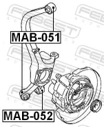 ����������� ������� �������� ������ Febest MAB-051 MAB051 ����
