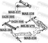 ����������� ������ ���������� ���� MMC V6#/7#/8#/9#W MAB069 ����