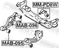 ����������� ������� ������������� ����/��� Febest [MAB096] MAB096 ����