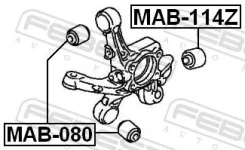����������� ������� ����������� ������ Febest MAB114Z ����