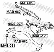 ����������� ������� ������� ������ | ��� ����/��� | Febest MAB123 MAB123 ����