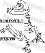 ����������� MAB-130 MR112709 PD5W (Febest) MAB130 ����