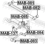����������� MR272768 ���:MAB-137 Febest MAB-137 MAB137 ����