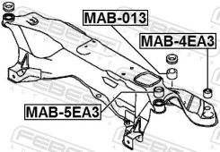 ����������� ���������� Febest MAB5EA3 MAB5EA3 ����