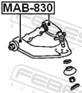 ����������� �������� ������ Febest MAB-830 MAB830 ����