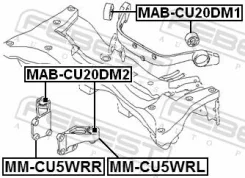 ����������� Admmi1001/MAB-CU20DM1 MN100065/MR594994 CU4W (Febest) MABCU20DM1 ����
