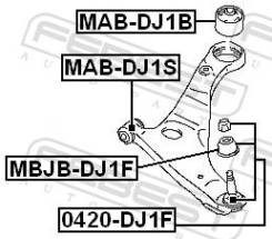     |  / | Febest Mabdj1B MABDJ1B 