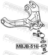 ������� ������� ����� ������ MMC V2#/4# Toyota ACV3#/4# ACU2#/3# MCU2#/3# ����� CTR MBJB516 ����