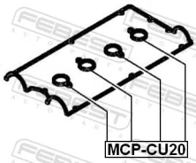 ��������� �������� ������� Febest [Mcpcu20] MCPCU20 ����