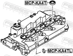 �������������� ������ �������� ������� ������� ��� Mitsubishi Pajero, Mitsubishi L200 Mitsubishi, Mitsubishi L 200 febest mcp-ka4tl MCPKA4TL ����