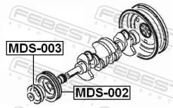 ���� ��������� Febest MDS-002 MDS002 ����