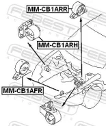 ������� ��������� ������ Febest MM-CB1ARH MMCB1ARH ����