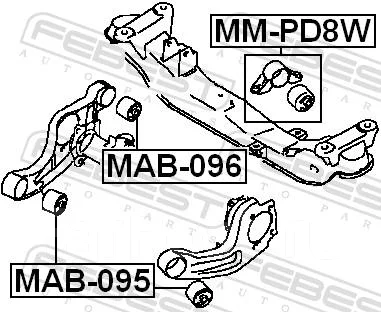 ����� ������������� MM-PD8W Febest MMPD8W ����