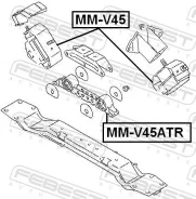 ������� ��������� at | ��� ����/��� | MMV45ATR Mitsubishipajero, Montero V30,40, Pajero, Montero V36W, PAJ Febest MMV45ATR ����