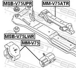   Febest MM-V75ATR MMV75ATR 