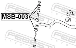 ������ ������ ��������� ������������� Febest MSB003 MSB003 ����