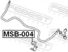 ������ ������� ������������� d24 Febest MSB004 MSB004 ����