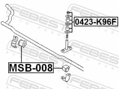 ������ ��������� ������������� D27 Febest MSB-008 MSB008 ����