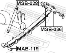 ������ ������� ������ ������ ����� ��� Mitsubishi L200 Mitsubishi, Mitsubishi L, Hyundai H-1 febest msb-036 MSB036 ����