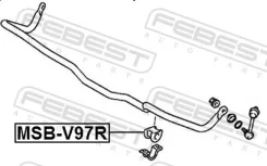 ������ ������� ������������� d26 Febest MSBV97R MSBV97R ����