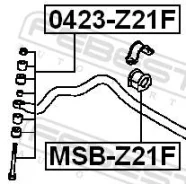 ������ ��������� ������������� d25 | ����� ����/��� | Febest MSBZ21F MSBZ21F ����