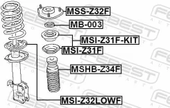 �������-�������� ������������ �������� ������ ����� ��� Mitsubishi COLT febest mshb-z34f MSHBZ34F ����