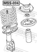 ����� ��������� ������������ MR316457 Mitsubishi Lancer CS, CT# 2000.09-2013.08 [GE] MSS004 ����
