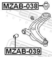 ����������� �������� ��������� ������ MZAB-039 MZAB039 Febest Febest MZAB039 MZAB039 ����