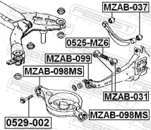 ����������� ������� ������ | ��� ����/��� | Febest MZAB098MS MZAB098MS ����