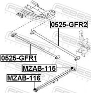 ����������� ������ ���������� ���� | ��� ����/��� | Febest MZAB116 MZAB116 ����