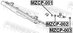 �������������� ������ �������� Toyota Corolla AE10#/CE10#/EE10# -02 ������� ������� Febest MZCP001 ����