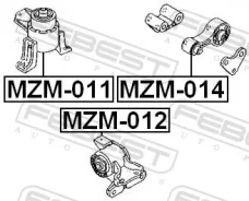 ������� ��������� ������ (����������) GJ6G-39-060E Mazda 6 GG 2002-2008 [GEN] MZM011 ����
