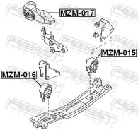 ������� ��������� �������� Febest MZM-016 MZM016 ����