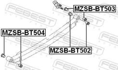������ ������ ������� ������ Febest Mzsbbt503 MZSBBT503 ����