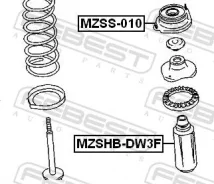 ������������ �������� ������������ ��������� Mzshb-DW3F Mzshbdw3F Febest Febest Mzshbdw3F MZSHBDW3F ����