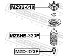 ����� ��������� ������������ Febest MZSS-018 MZSS018 ����