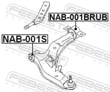����������� ������ ��������� ������ Febest NAB001BRUB NAB001BRUB ����
