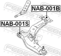 ����������� ��������� ������ �������� Febest NAB-001S NAB001S ����