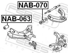 ����������� ��������� �������� ������ Febest NAB070 NAB070 ����