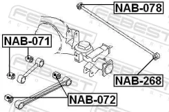 ����������� NAB-071 Febest NAB071 ����