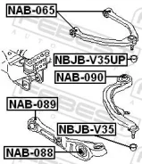 ����������� ������� ��������� ������ | ����� ����/��� | Febest NAB088 NAB088 ����